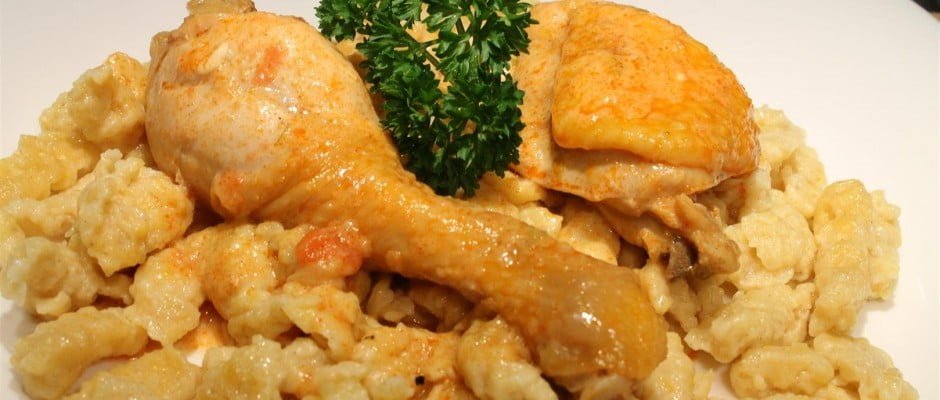 Chicken paprikash