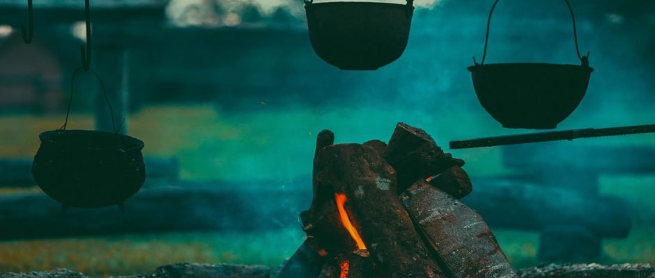 Camping cooking