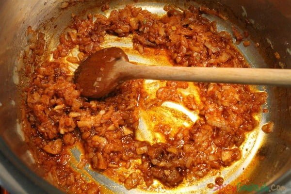 Add paprika and caraway seed