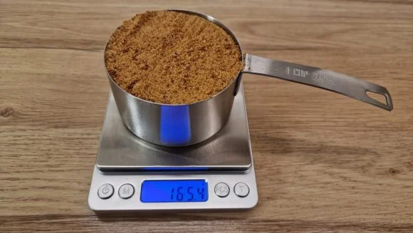 1 cup coconut sugar in grams