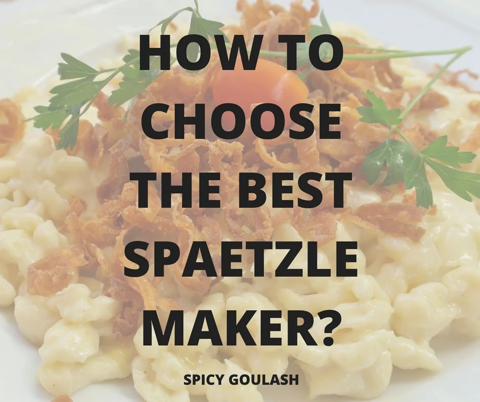 Spaetzle maker