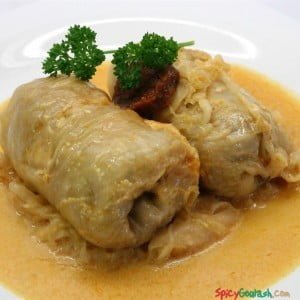 Hungarian cabbage rolls