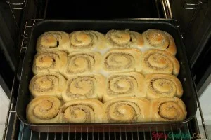 Wasp nest cake with sweet milk