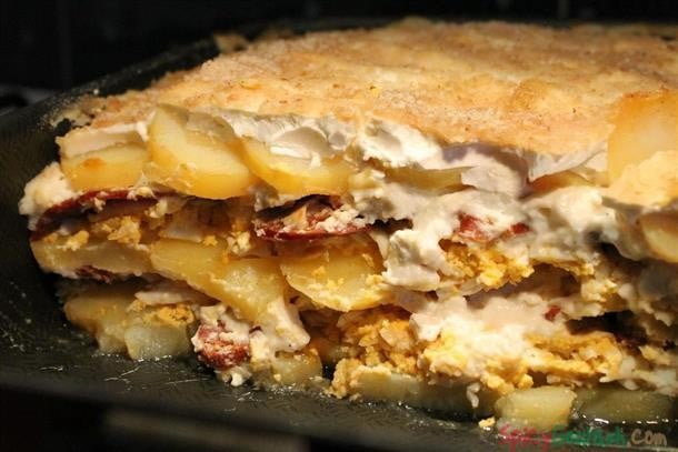 Layered Potatoes with Bechamel Sauce