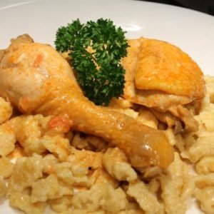 chicken paprikash
