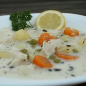 Chicken tarragon soup