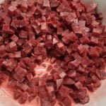 Creamy beet salad