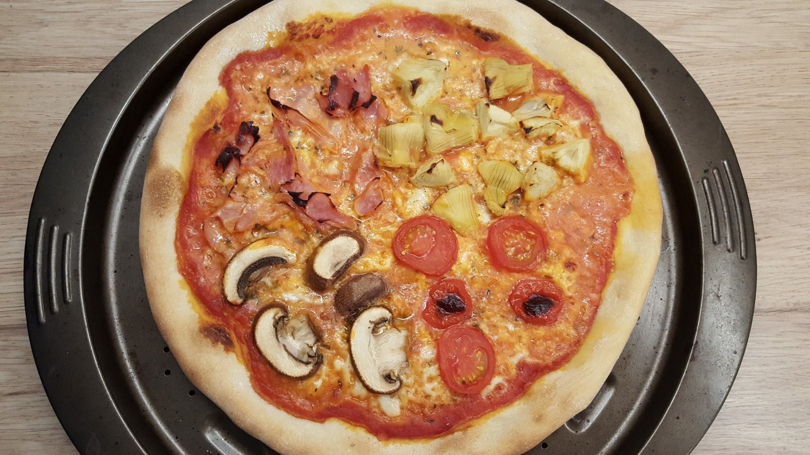 пицца четыре сезона рецепт с фото пошагово фото 17