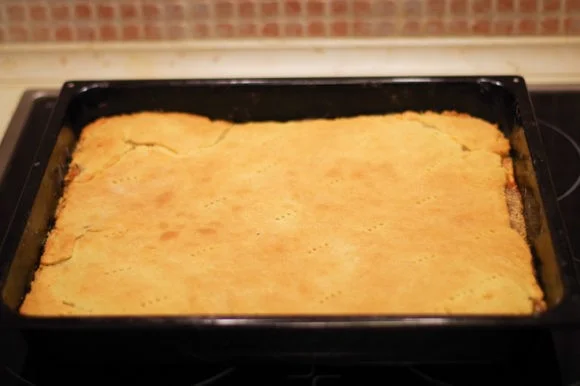 Gerbeaud cake recipe 6 - bake the cake