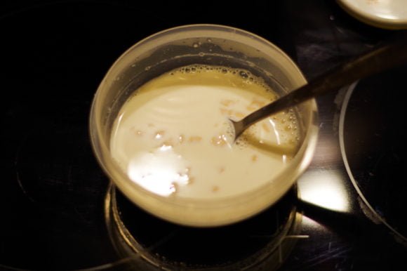 Gerbeaud cake recipe 2 - preapre the yeast
