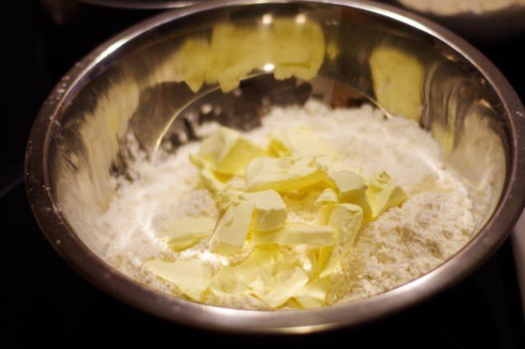 Gerbeaud cake recipe 3 - flour, sugar, butter