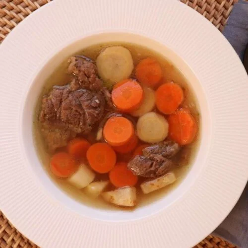 Hungarian beef soup
