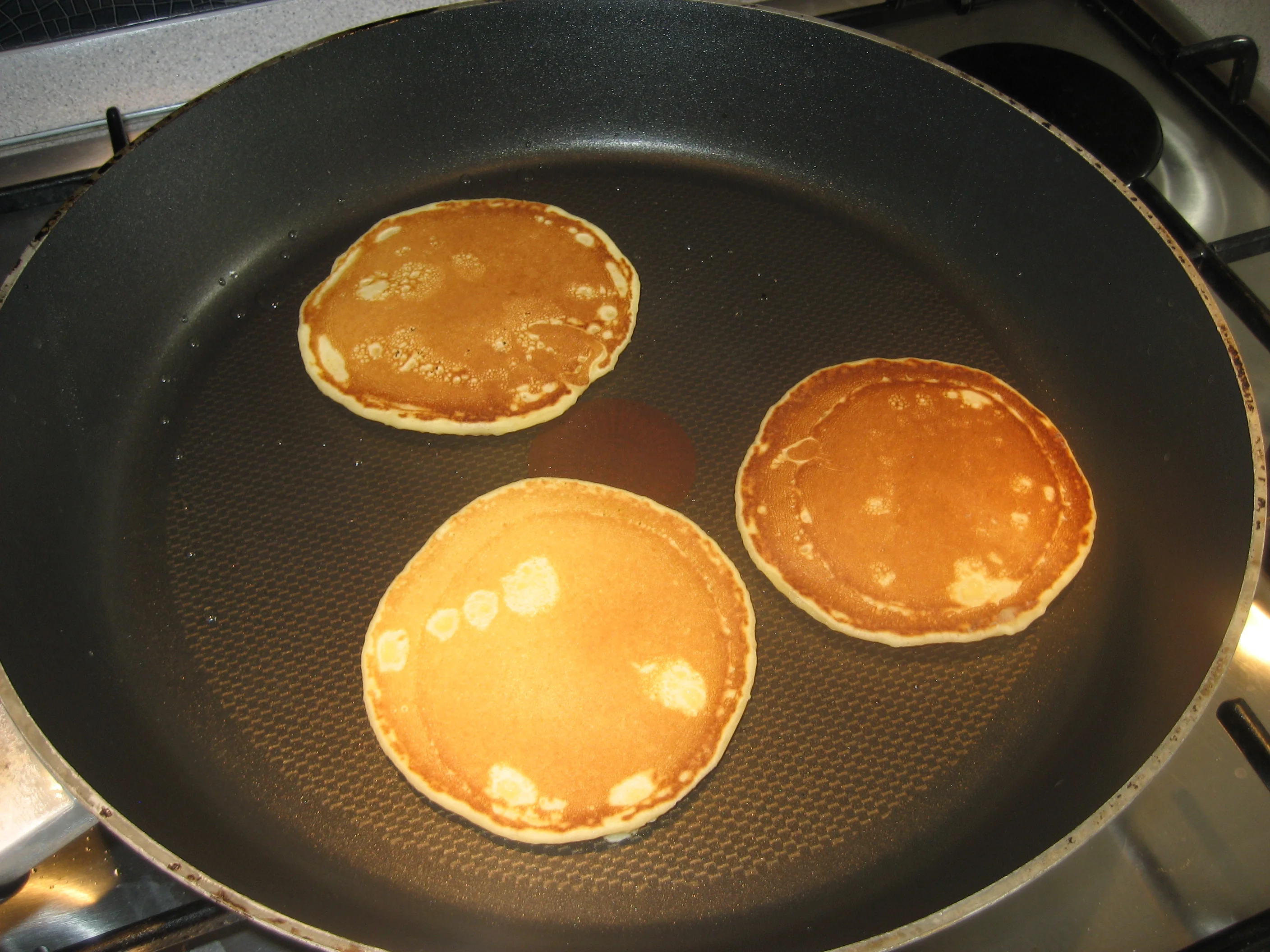 Pancakes in Pan