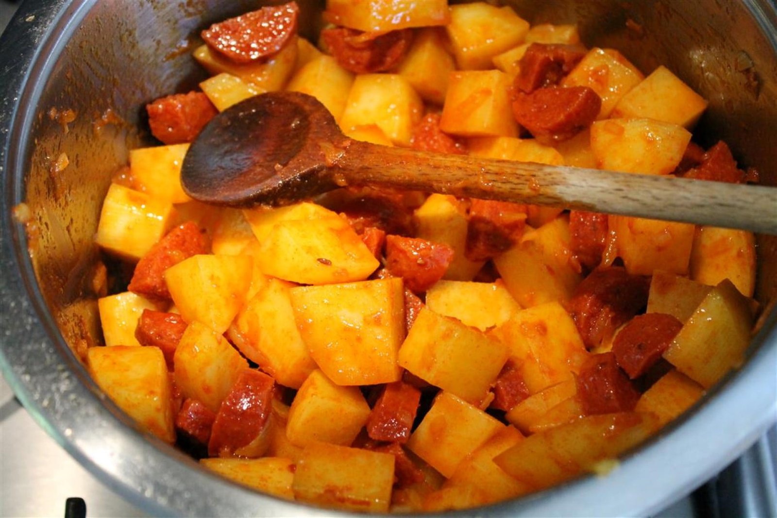 Potato Paprikash (Paprika Potatoes) - Spicy Goulash
