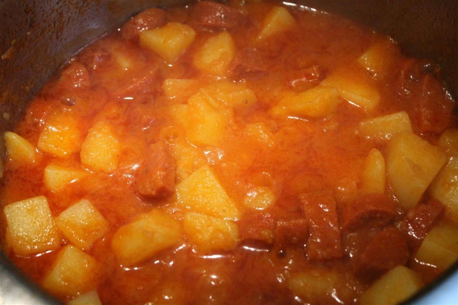 Potato Paprikash (Paprika Potatoes) - Spicy Goulash