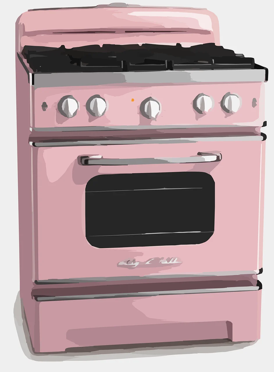 Retro Style Gas Oven Stove