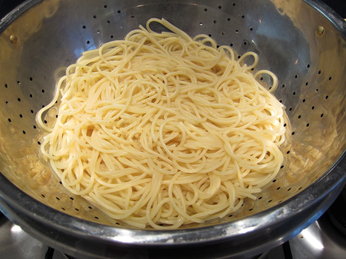 cook pasta aldente